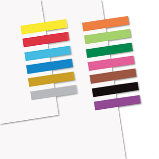Redi-Tag® Removable/Reusable Page Flags, 13 Assorted Colors, 240 Flags/Pack (RTG20202)