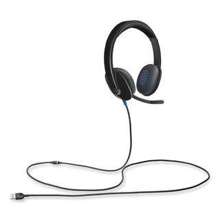 Logitech® H540 Corded Headset, USB, Black (LOG981000510)