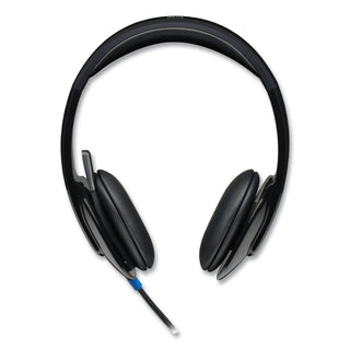 Logitech® H540 Corded Headset, USB, Black (LOG981000510)
