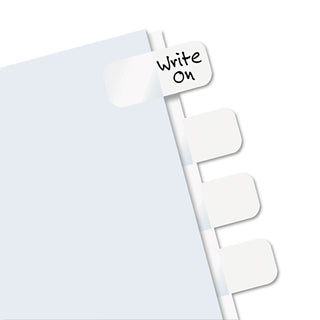 Redi-Tag® Legal Index Tabs, 1/5-Cut Tabs, White, 1" Wide, 416/Pack (RTG31010)