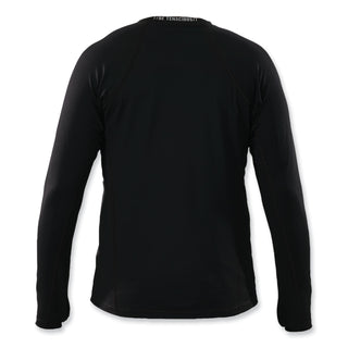 ergodyne® N-Ferno 6435 Midweight Long Sleeve Base Layer Shirt, 2X-Large, Black (EGO40206)