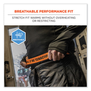 ergodyne® N-Ferno 6480 Midweight Base Layer Pants - 240 g, 2X-Large, Black (EGO40806)
