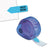 Redi-Tag® Arrow Message Page Flags in Dispenser, "Sign Here", Blue, 120 Flags/Dispenser (RTG81034)