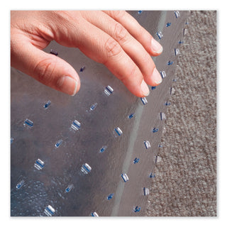 ES Robbins® EverLife Chair Mat for Extra High Pile Carpet, 60 x 72, Clear (ESR124781)