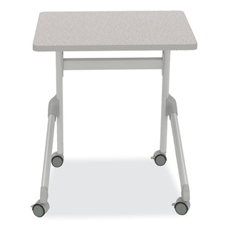 Safco® Learn Nesting Rectangle Desk, 28" x 22.25" x 29.5", Gray (SAF1227GR)