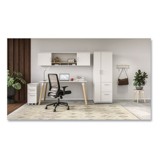 Safco® Resi Coat Wall Rack, 3 Hook, 19.75w x 4.25d x 6h, White (SAF4263WH)