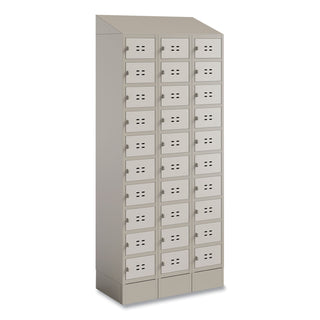 Safco® Triple Continuous Metal Locker Base Addition, 35w x 16d x 5.75h, Tan (SAF5520TN)