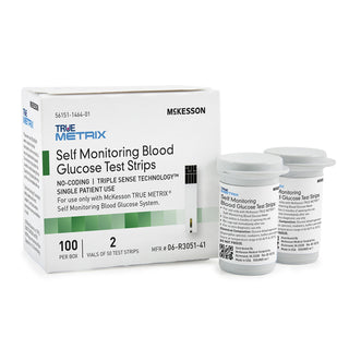 McKesson TRUE METRIX® Blood Glucose Test Strips 100 Strips per Pack (960299_BX)