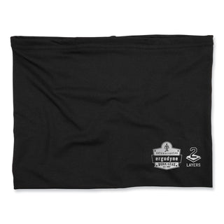 ergodyne® Chill-Its 6489 2-Layer Cooling Performance Knit Multi-Band, Polyester/Spandex, Large/XL, Black (EGO42143)