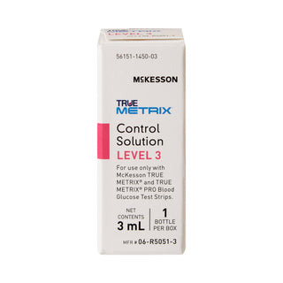 McKesson TRUE METRIX® Blood Glucose Control Solution 3 mL Level 3 (960303_CS)