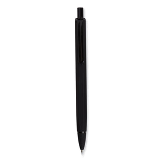 U Brands Cambria Soft Touch Mechanical Pencil, 0.7 mm, HB (#2), Black Lead, Black Barrel, 12/Pack (UBR5008U0124)