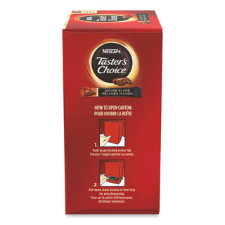Nescafé® Taster's Choice Stick Pack, House Blend, .06 oz, 480/Carton (NES15782CT)