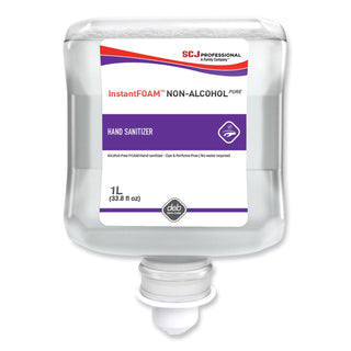 SC Johnson Professional® Hand Sanitizer, Foam, Non-Alcohol, 1 Liter, 6/Ct, Clear (SJN55857)