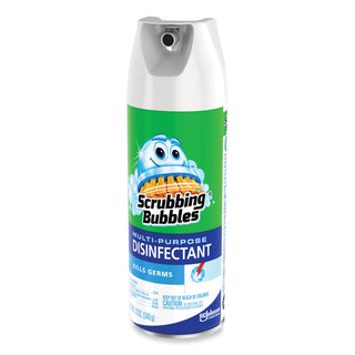 Scrubbing Bubbles® Multi-Purpose Disinfectant Spray, 12 oz Aerosol Spray, 12/Carton (SJN613104)