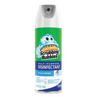 Scrubbing Bubbles® Multi-Purpose Disinfectant Spray, 12 oz Aerosol Spray, 12/Carton (SJN613104)