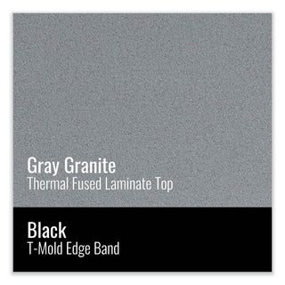 Correll® Height-Adjustable Activity Tables, Rectangular, 48w x 24d x 10h, Gray Granite, 4/Pallet (CRL2448TF15954P)