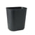 Rubbermaid® Commercial Black Fiberglass Fire-Safe Trash Can, 3.5 Gallon, Rectangle (RUB254100BK)
