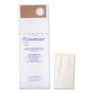Janitized® Vacuum Filter Bags Designed to Fit Advance Spectrum CarpetMaster, 100/Carton (APCJANADVSPEC21)