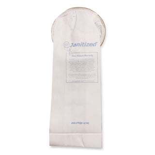 Janitized® Vacuum Filter Bags Designed to Fit ProTeam 6 Qt. QuarterVac, 100/CT (APCJANPTQV2)