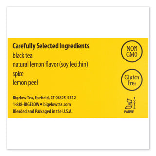 Bigelow® Lemon Lift Black Tea, 28/Box (BTC10342)