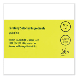 Bigelow® Single Flavor Tea, Green, 28 Bags/Box (BTC00388)