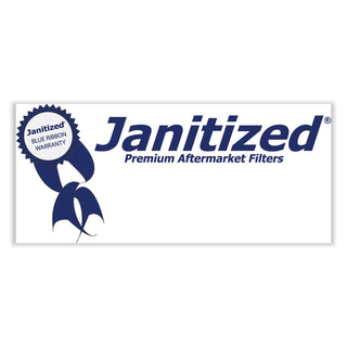 Janitized® Vacuum Filter Bags Designed to Fit Windsor Sensor S/S2/XP/Versamatic Plus, 100CT (APCJANWISEN3)