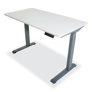 Victor® Electric Height Adjustable Standing Desk, 48 x 23.6 x 28.7 to 48.4, White (VCTDC840W)