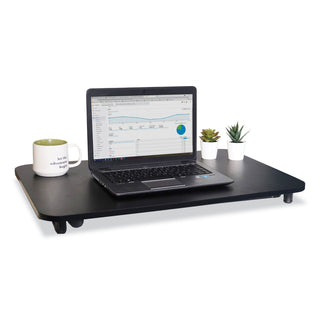 Victor® Height Adjustable Laptop Standing Desk, 28.8 x 18.5 x 2.6 to 16, Black (VCTDCX110)