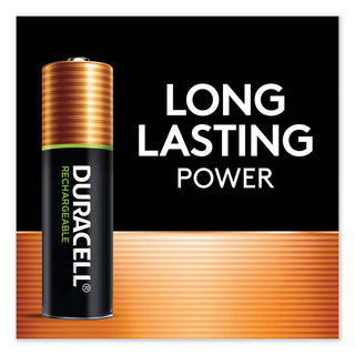 Duracell® Rechargeable StayCharged NiMH Batteries, AAA, 2/Pack (DURNLAAA2BCD)