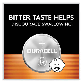 Duracell® Lithium Coin Batteries With Bitterant, 2025 (DURDL2025BPK)
