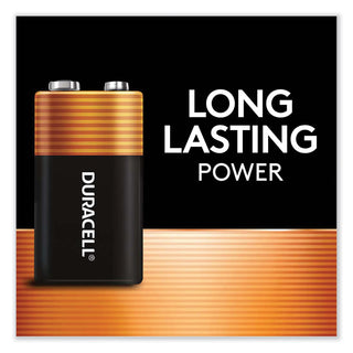 Duracell® CopperTop Alkaline 9V Batteries, 2/Pack (DURMN1604B2Z)