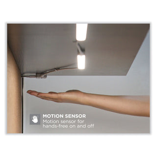 BLACK+DECKER LED Under Cabinet Lighting Kit with Magnetic Option Two-Bar Kit, 0.78w x 0.39h (BOSLEDUC122DK)