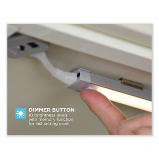 BLACK+DECKER LED Dimmable Under Counter Lighting with Motion Sensor and Magnetic Option Nine-Inch One-Bar Kit, 0.78w x 0.39h (BOSLEDUC91CK)