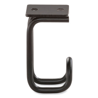 Safco® Table Hooks, 1.25 x 1.75 x 3.25, Black, 24/Pack (SAF2255BL)