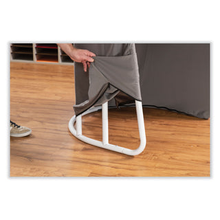 Safco® Workstation, Laminate Top, 33"x30"x51-1/2", Dark Gray (SAF1958DG)
