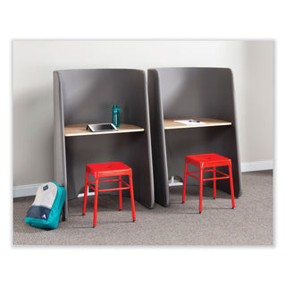 Safco® Workstation, Laminate Top, 33"x30"x51-1/2", Dark Gray (SAF1958DG)