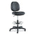 Alera® Interval Series Swivel Task Stool, 33.26" Seat Height, Supports up to 275 lbs, Black Seat/Black Back, Black Base (ALEIN4616)