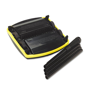 Rubbermaid® Commercial Floor and Carpet Sweeper, 44" Handle, Black/Gray (RCP4212-88BLA)