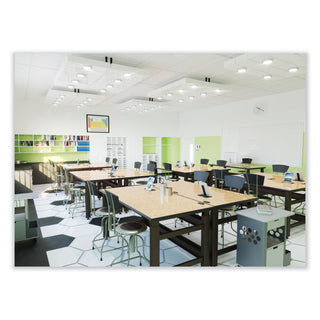 Safco® Diesel Industrial Stool with Back, Low Base, Black Leather Seat &amp; Back Pad (SAF6668)