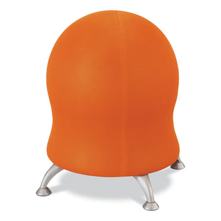 Safco® Zenergy Ball Chair, Backless, Supports Up to 250 lb, Orange Fabric (SAF4750OR)