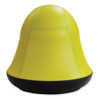 Safco® Runtz Swivel Ball Chair, Backless, Supports Up to 250 lb, Green Vinyl (SAF4761GV)