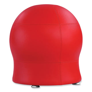 Safco® Zenergy Ball Chair, Backless, Supports Up to 250 lb, Red Vinyl (SAF4751RV)