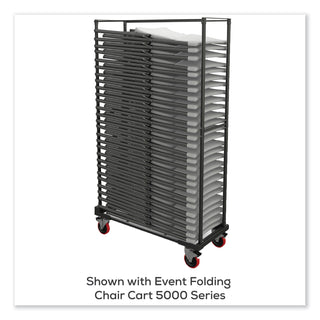 Safco® Event Folding Chair 5000 Series, Supports Up to 225 lb, 18" Seat Height, White Seat, White Back, 4/Carton (SAF5000FCWTDG)