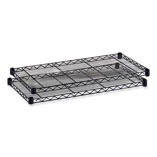 Safco® Commercial Wire Shelves, 36" x 18", Black (SAF5243BL)