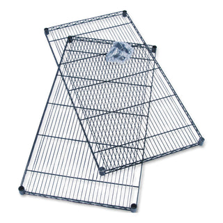 Safco® Extra Shelves, f/Wire Shelving, 48" x 18" x 1-1/2", 2/CT, Black (SAF5293BL) (SAF5293BL)