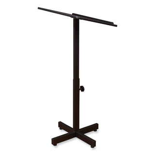 Oklahoma Sound® Portable Presentation Lectern Stand, 20 x 18.25 x 44, Cherry (NPS70CH)