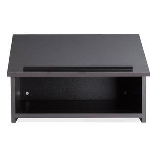 Oklahoma Sound® Tabletop Lectern, 23.75 x 19.87 x 13.75, Black (NPS22BK)