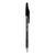 Pilot® Better Stick Ballpoint Pen, Fine 0.7mm, Black Ink, Smoke Barrel, Dozen (PIL35011)