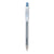 Pilot® G-TEC-C Ultra Stick Gel Pen, Ultra-Fine 0.4mm, Blue Ink, Clear Barrel, Dozen (PIL35492)