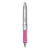 Pilot® Dr. Grip Center of Gravity Retractable Ballpoint Pen, 1mm, Black Ink, Silver/Pink Barrel (PIL36182)
